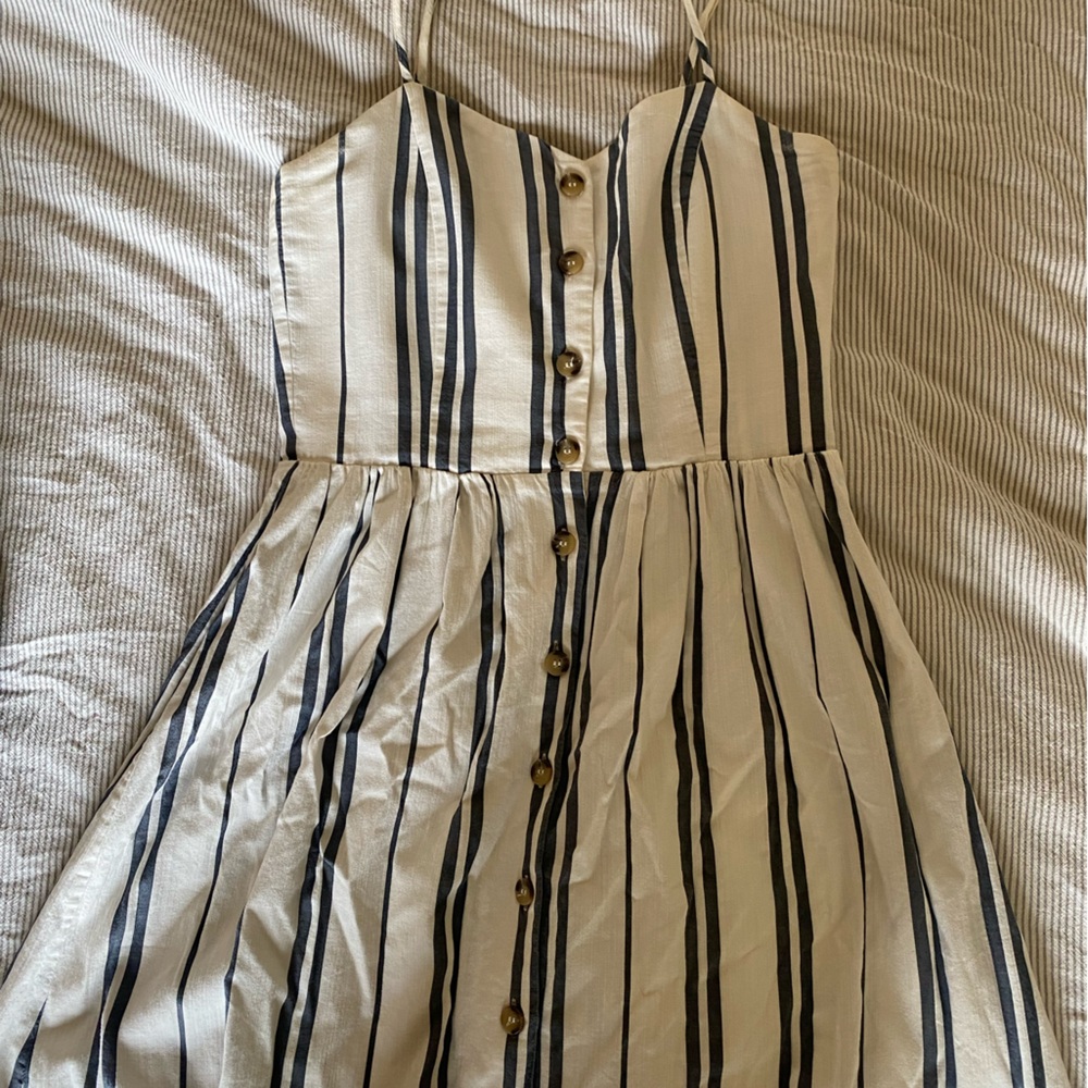 Stripped summer dress